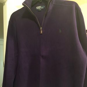 Polo Ralph Lauren Heavy Knit Mock Neck Sweater.
